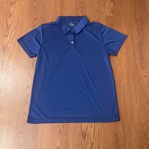 Women’s navy collared shirt